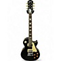 Used Epiphone Les Paul Standard Black Solid Body Electric Guitar Black