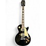 Used Epiphone Les Paul Standard Black Solid Body Electric Guitar Black