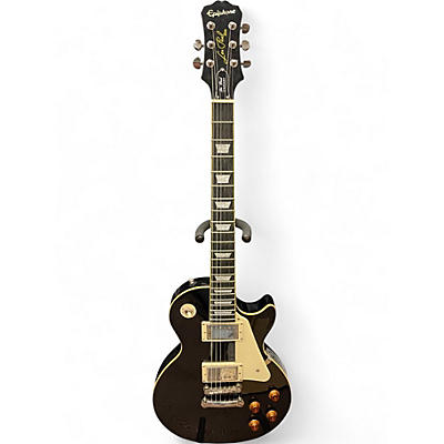 Used Epiphone Les Paul Standard Black Solid Body Electric Guitar