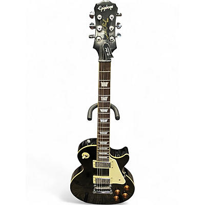 Used Epiphone Les Paul Standard Black Solid Body Electric Guitar