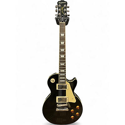 Used Epiphone Les Paul Standard Black Solid Body Electric Guitar