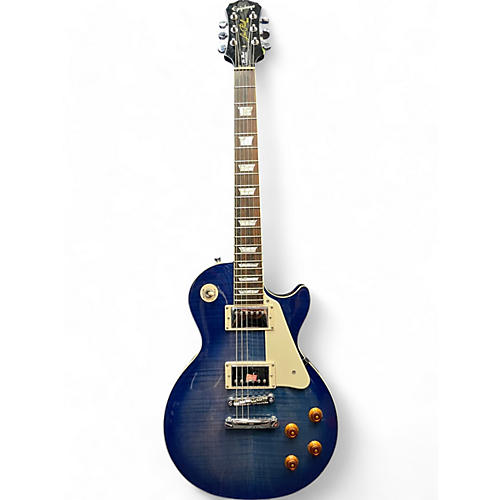 Epiphone Used Epiphone Les Paul Standard Blue Burst Solid Body Electric Guitar Blue Burst