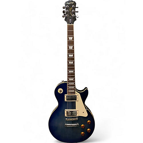 Epiphone Used Epiphone Les Paul Standard Blue Burst Solid Body Electric Guitar Blue Burst