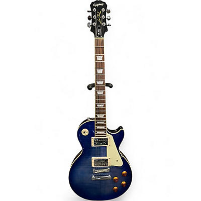 Used Epiphone Les Paul Standard Blue Burst Solid Body Electric Guitar