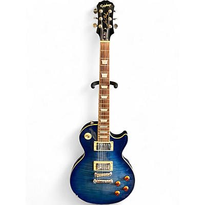 Used Epiphone Les Paul Standard Blue Burst Solid Body Electric Guitar
