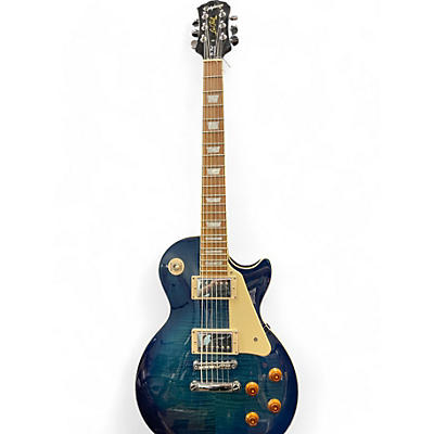 Epiphone Used Epiphone Les Paul Standard Blue Solid Body Electric Guitar