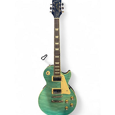 Used Epiphone Les Paul Standard Blue Solid Body Electric Guitar