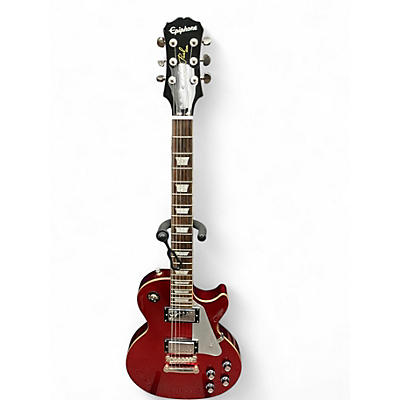 Used Epiphone Les Paul Standard Candy Apple Red Solid Body Electric Guitar