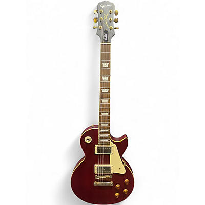 Used Epiphone Les Paul Standard Cherry Solid Body Electric Guitar