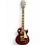 Used Epiphone Les Paul Standard Cherry Solid Body Electric Guitar Cherry