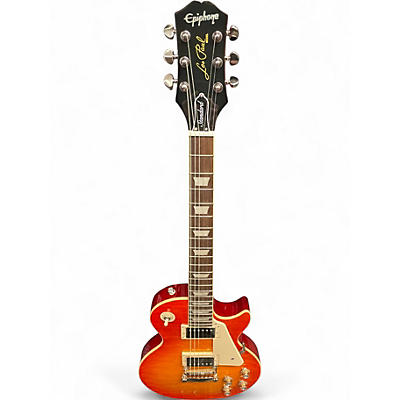Used Epiphone Les Paul Standard Cherry Sunburst Solid Body Electric Guitar