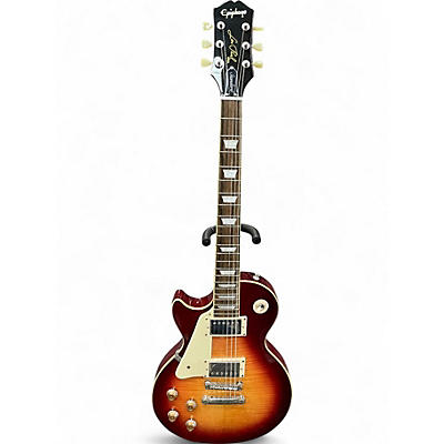Used Epiphone Les Paul Standard Cherry Sunburst Solid Body Electric Guitar