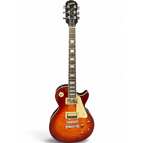 Used Epiphone Les Paul Standard Cherry Sunburst Solid Body Electric Guitar Cherry Sunburst