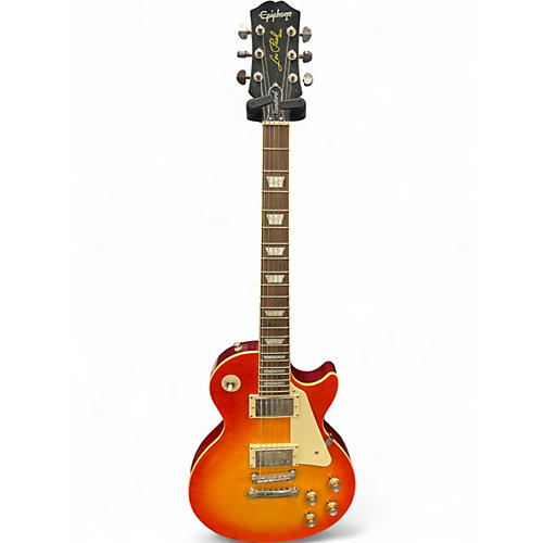 Used Epiphone Les Paul Standard Cherry Sunburst Solid Body Electric Guitar Cherry Sunburst