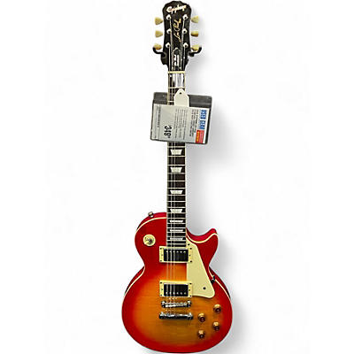 Used Epiphone Les Paul Standard Cherry Sunburst Solid Body Electric Guitar