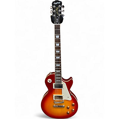 Used Epiphone Les Paul Standard Cherry Sunburst Solid Body Electric Guitar