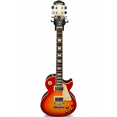 Used Epiphone Les Paul Standard Cherry Sunburst Solid Body Electric Guitar