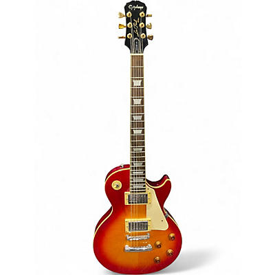 Used Epiphone Les Paul Standard Cherry Sunburst Solid Body Electric Guitar