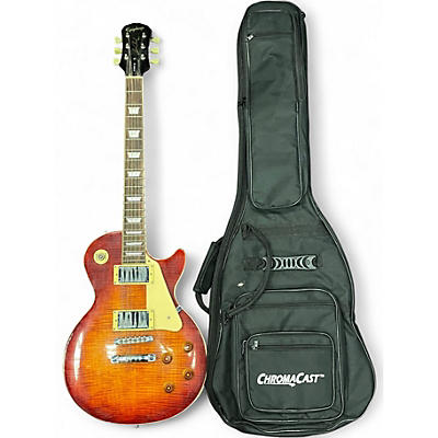 Used Epiphone Les Paul Standard Cherry Sunburst Solid Body Electric Guitar