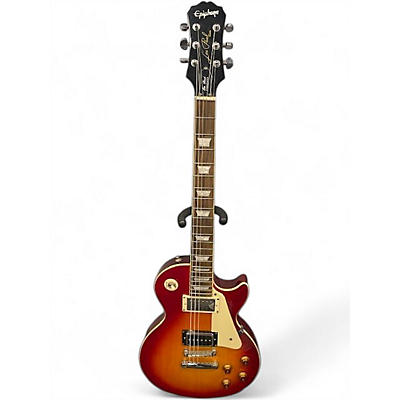 Used Epiphone Les Paul Standard Cherry Sunburst Solid Body Electric Guitar