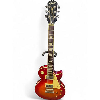 Used Epiphone Les Paul Standard Cherry Sunburst Solid Body Electric Guitar