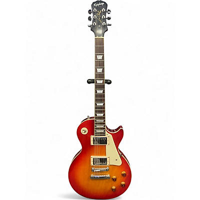 Used Epiphone Les Paul Standard Cherry Sunburst Solid Body Electric Guitar