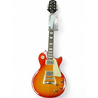 Used Epiphone Les Paul Standard Cherry Sunburst Solid Body Electric Guitar