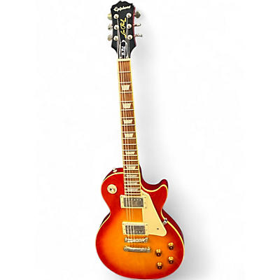 Used Epiphone Les Paul Standard Cherry Sunburst Solid Body Electric Guitar
