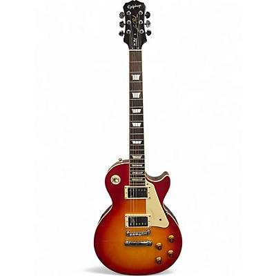 Used Epiphone Les Paul Standard Cherry Sunburst Solid Body Electric Guitar