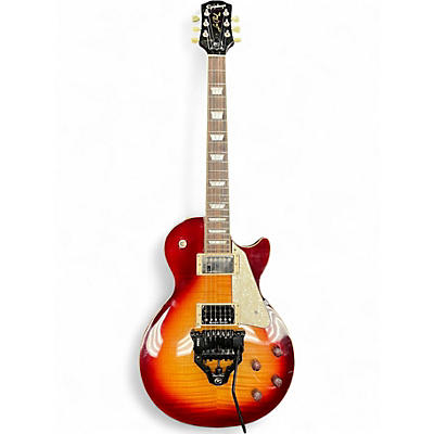 Used Epiphone Les Paul Standard Cherry Sunburst Solid Body Electric Guitar