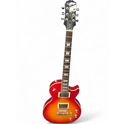 Used Epiphone Les Paul Standard Cherry Sunburst Solid Body Electric Guitar