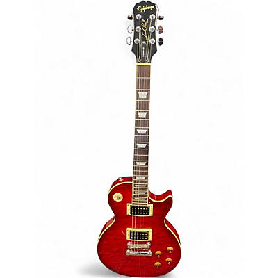 Used Epiphone Les Paul Standard Crimson Red Solid Body Electric Guitar
