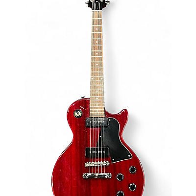 Used Epiphone Les Paul Standard Crimson Red Trans Solid Body Electric Guitar