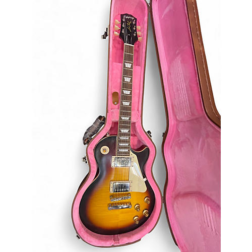 Used Epiphone Les Paul Standard Custom 59  Tobacco Sunburst Solid Body Electric Guitar Tobacco Sunburst