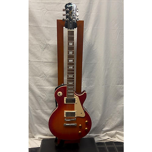 Epiphone Used Epiphone Les Paul Standard Dark Cherry Burst Solid Body Electric Guitar Dark Cherry Burst