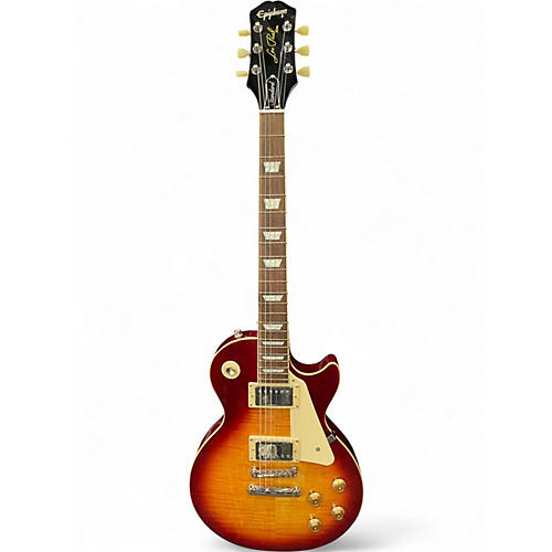 Used Epiphone Les Paul Standard Dark Cherry Burst Solid Body Electric Guitar Dark Cherry Burst