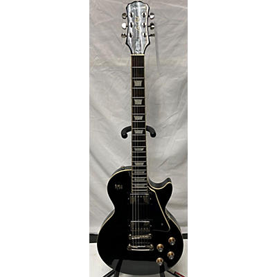 Epiphone Used Epiphone Les Paul Standard Ebony Solid Body Electric Guitar