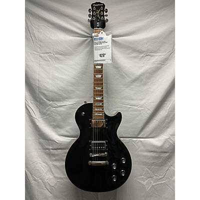 Epiphone Used Epiphone Les Paul Standard Ebony Solid Body Electric Guitar