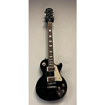 Epiphone Used Epiphone Les Paul Standard Ebony Solid Body Electric Guitar