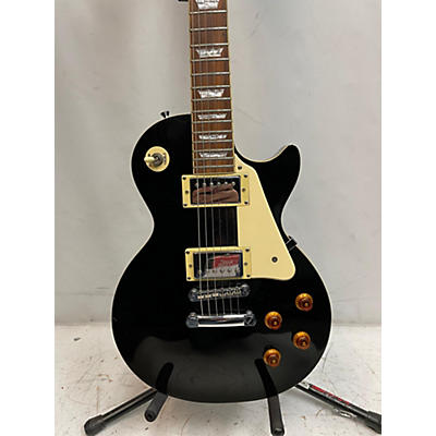 Epiphone Used Epiphone Les Paul Standard Ebony Solid Body Electric Guitar