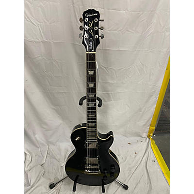 Epiphone Used Epiphone Les Paul Standard Ebony Solid Body Electric Guitar