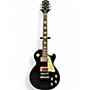 Used Epiphone Les Paul Standard Ebony Solid Body Electric Guitar Ebony