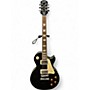 Used Epiphone Les Paul Standard Ebony Solid Body Electric Guitar Ebony