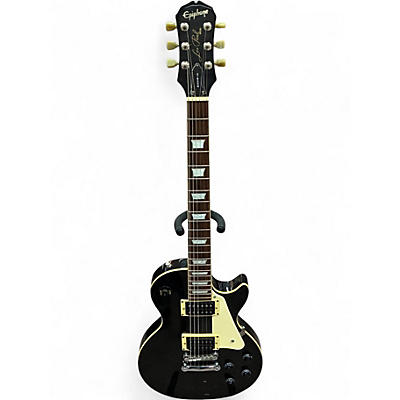 Used Epiphone Les Paul Standard Ebony Solid Body Electric Guitar