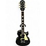 Used Epiphone Les Paul Standard Ebony Solid Body Electric Guitar Ebony