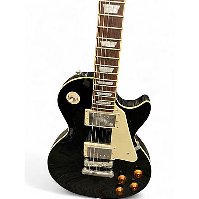 Used Epiphone Les Paul Standard Ebony Solid Body Electric Guitar