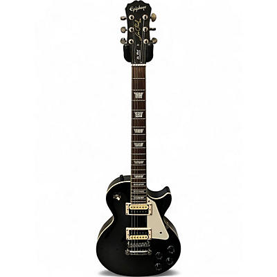 Used Epiphone Les Paul Standard Ebony Solid Body Electric Guitar