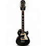 Used Epiphone Les Paul Standard Ebony Solid Body Electric Guitar Ebony