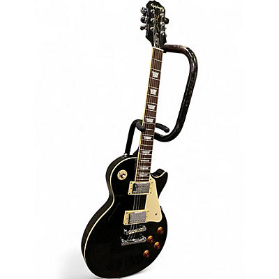 Used Epiphone Les Paul Standard Ebony Solid Body Electric Guitar