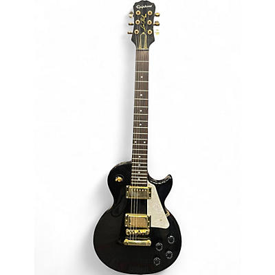Used Epiphone Les Paul Standard Ebony Solid Body Electric Guitar